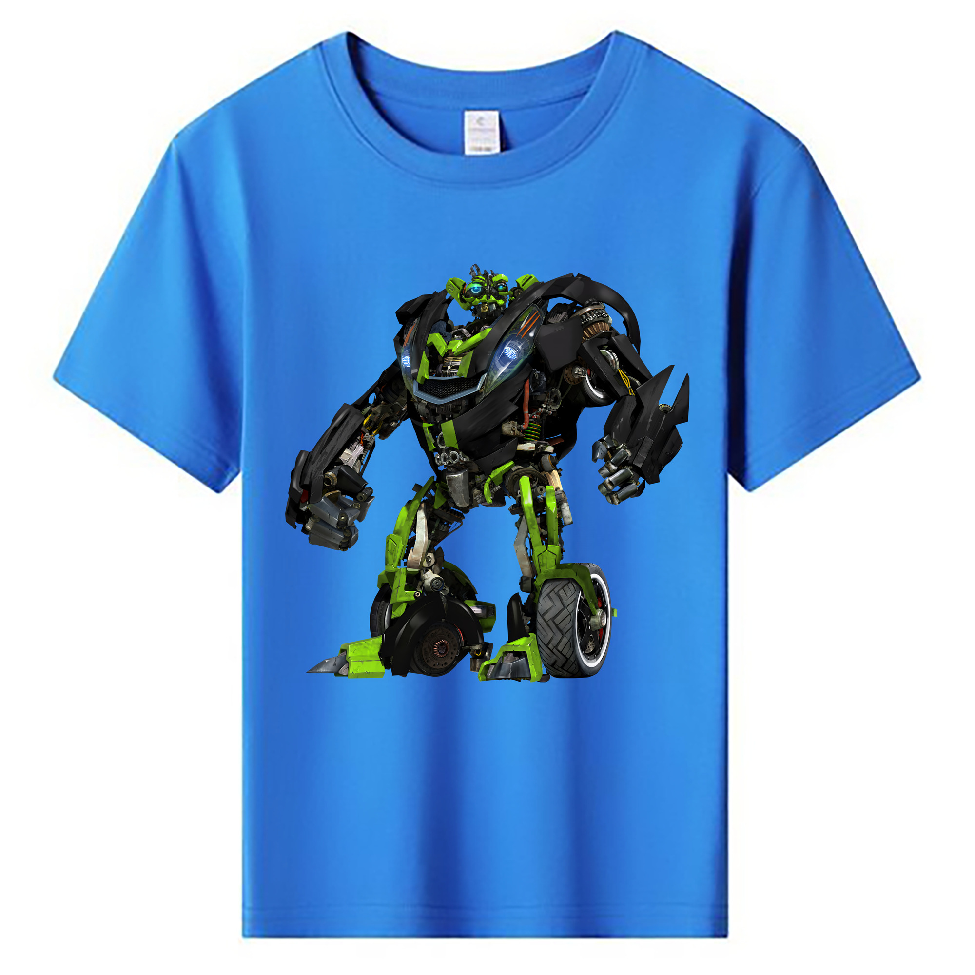（画像用） Transformers トランスフォーマー 綿100％キッズTシャツ（フロントプリント）